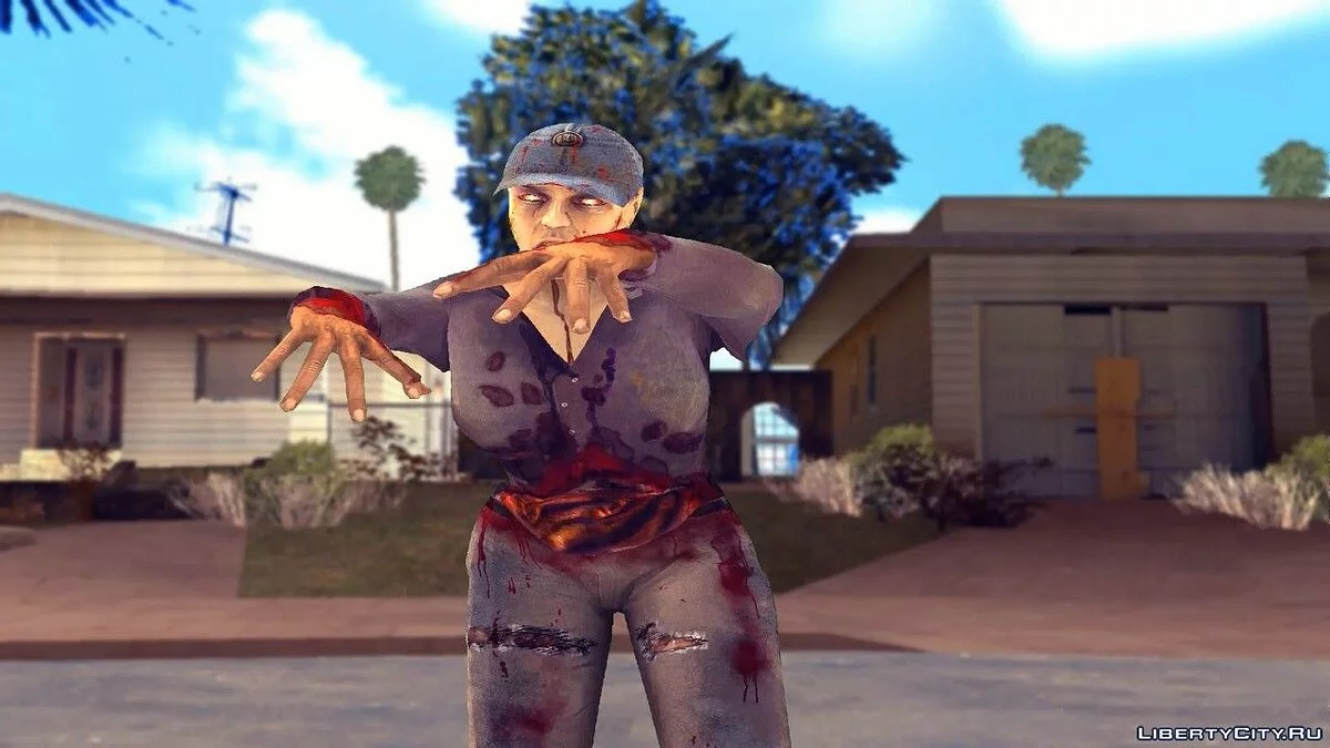 Зомбі-пак з RE/L4D/Infestation: Survivor Stories / GTA San Andreas