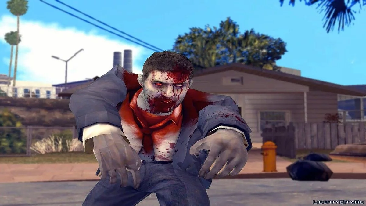 Зомбі-пак з RE/L4D/Infestation: Survivor Stories / GTA San Andreas