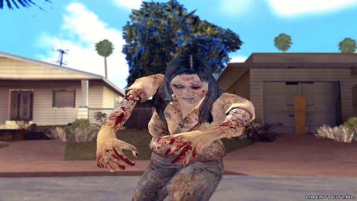 Зомбі-пак з RE/L4D/Infestation: Survivor Stories / GTA San Andreas