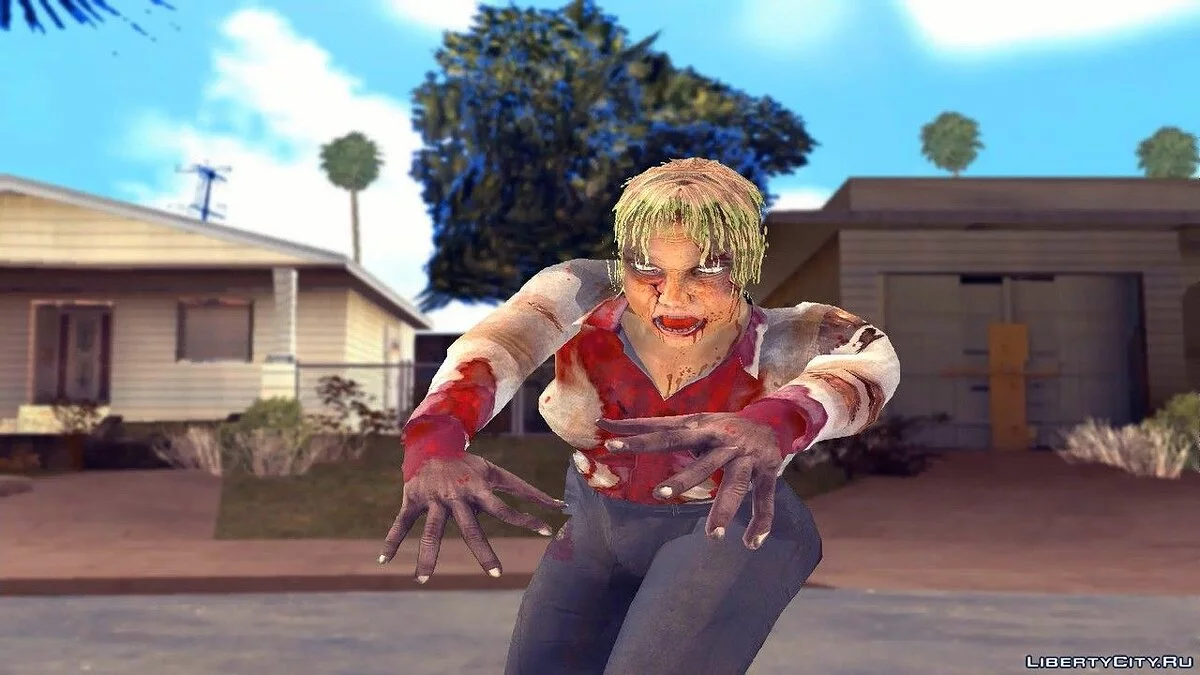 Зомбі-пак з RE/L4D/Infestation: Survivor Stories / GTA San Andreas