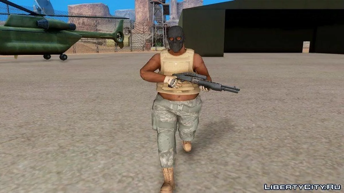 Neue militärische Ausrüstung / GTA San Andreas