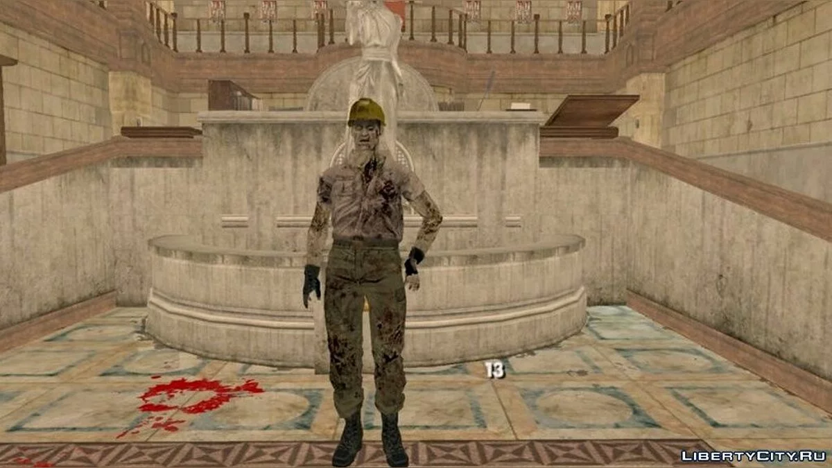 Zombie Collection from Resident Evil Zero / GTA San Andreas