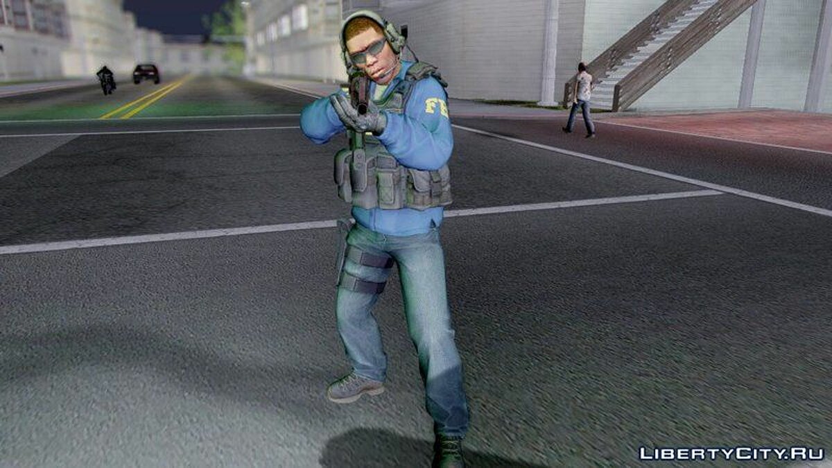 Download Skinpack FBI from CS:GO for GTA San Andreas