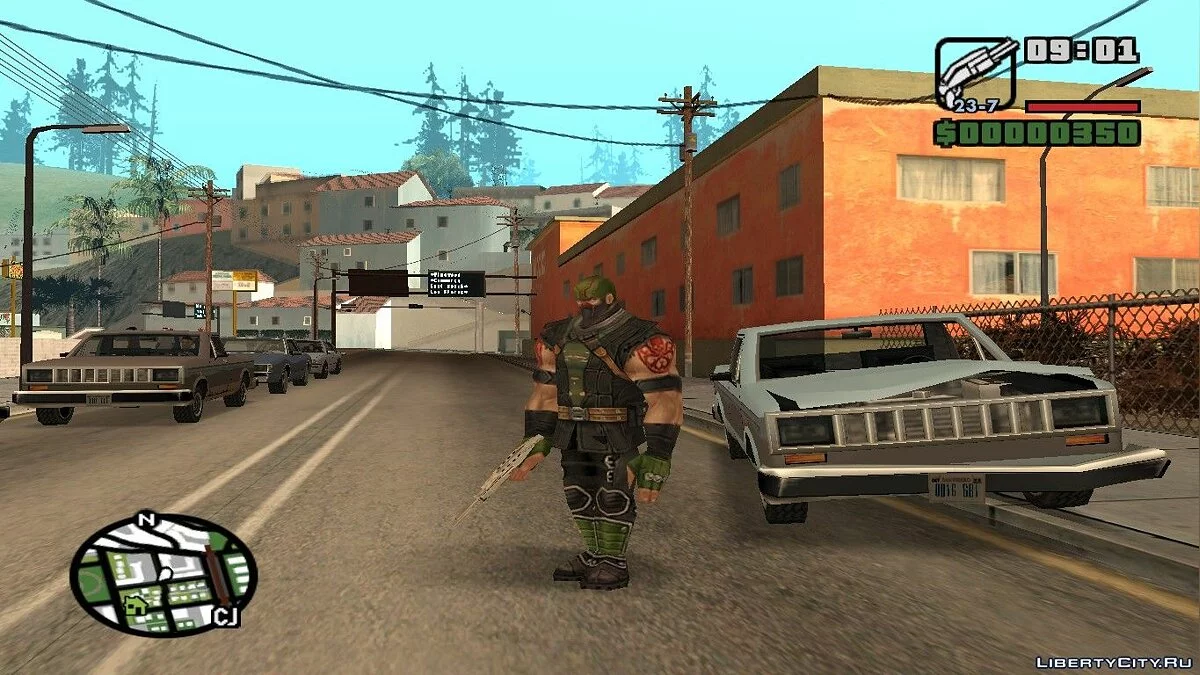 Hydra Soldier Skins / GTA San Andreas