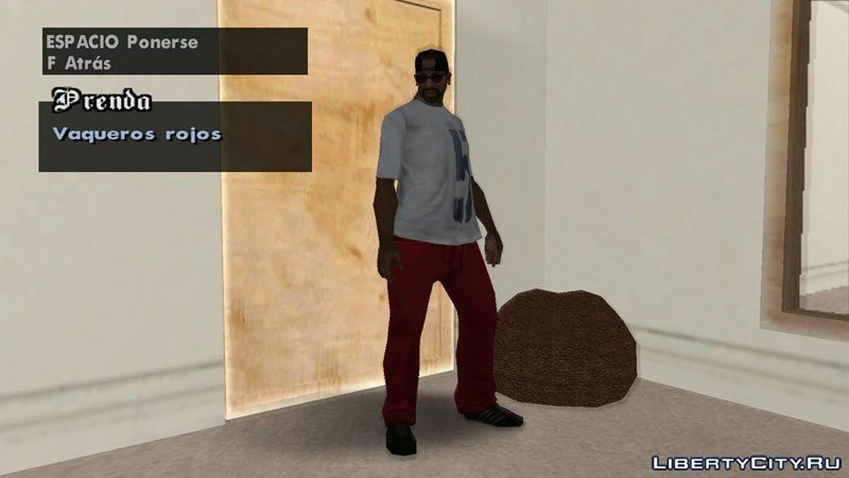Anorak Merah dan Jeans Hitam / GTA San Andreas