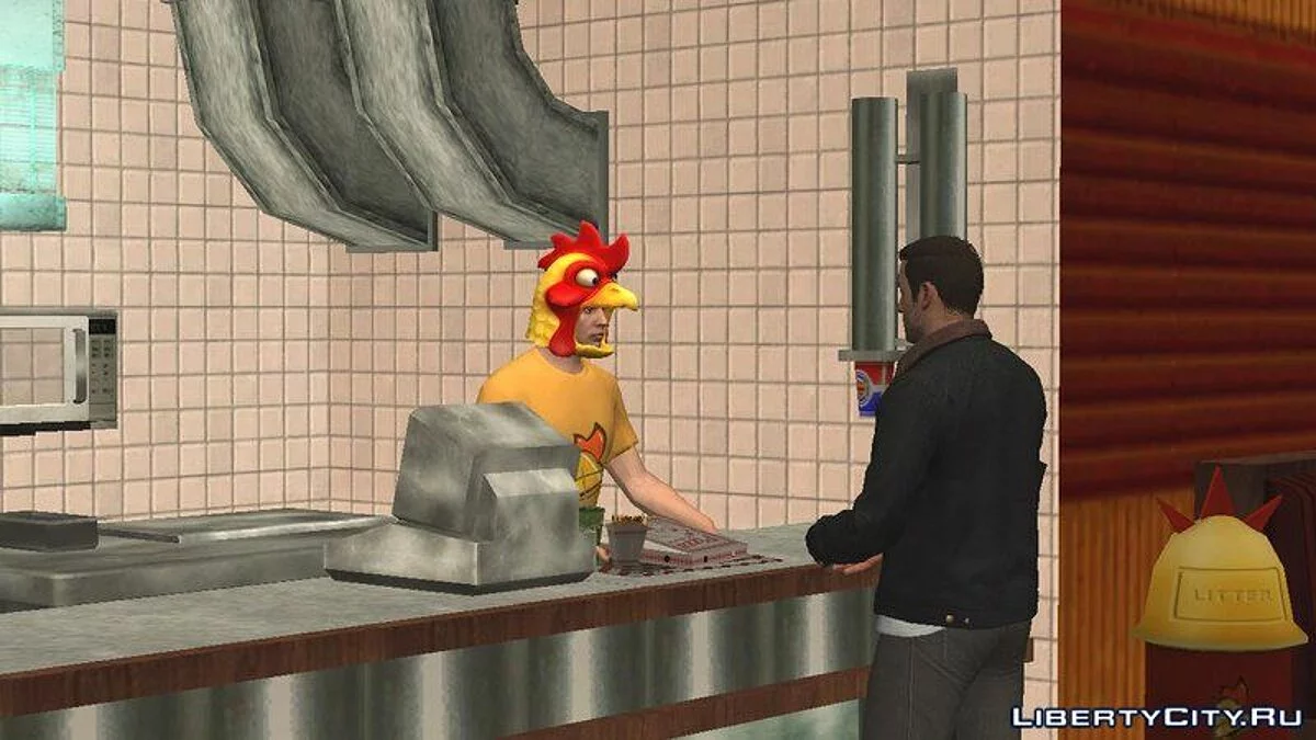Pacote de skins aleatórios do GTA Online #5 - Funcionários do restaurante / GTA San Andreas
