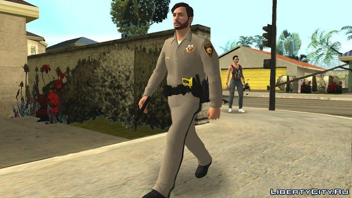 GTA San Andreas Nuevos Policias from GTA 5 for SA Mod 