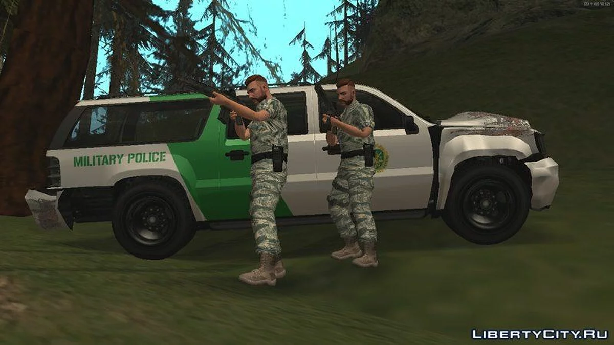 Police Skin Pack from GTA Online / GTA San Andreas
