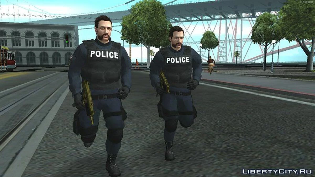 Police Skin Pack from GTA Online / GTA San Andreas