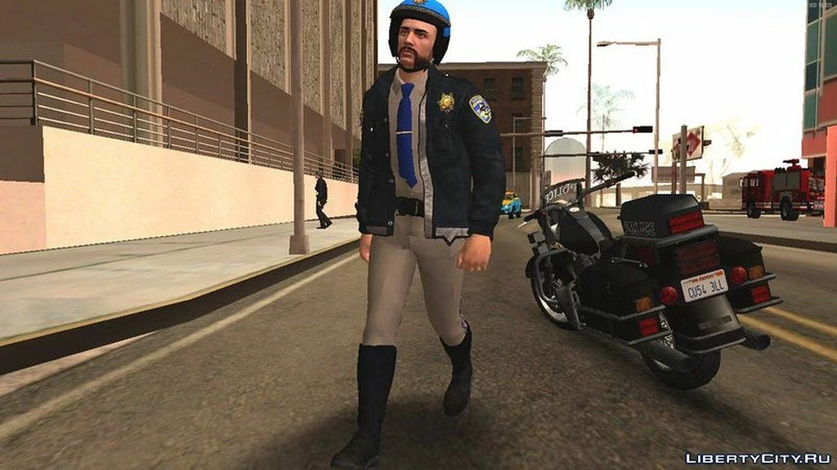 GTA Online Skin Pack "Police Bikers" / GTA San Andreas