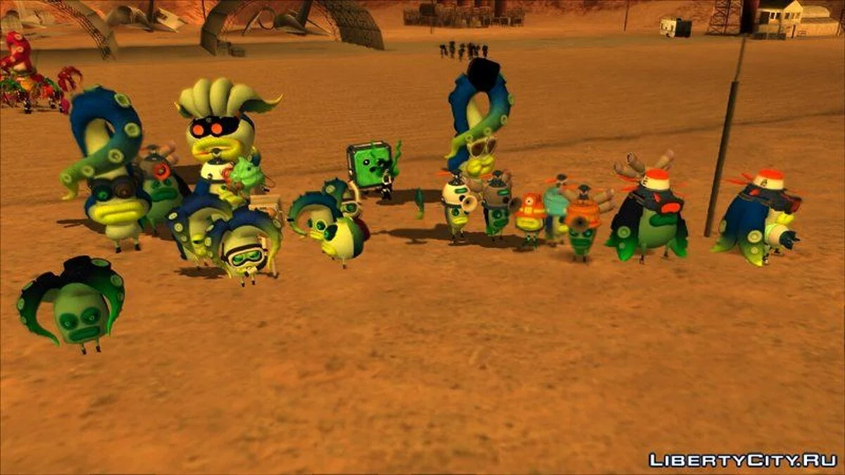 Splatoon Skin Collection / GTA San Andreas