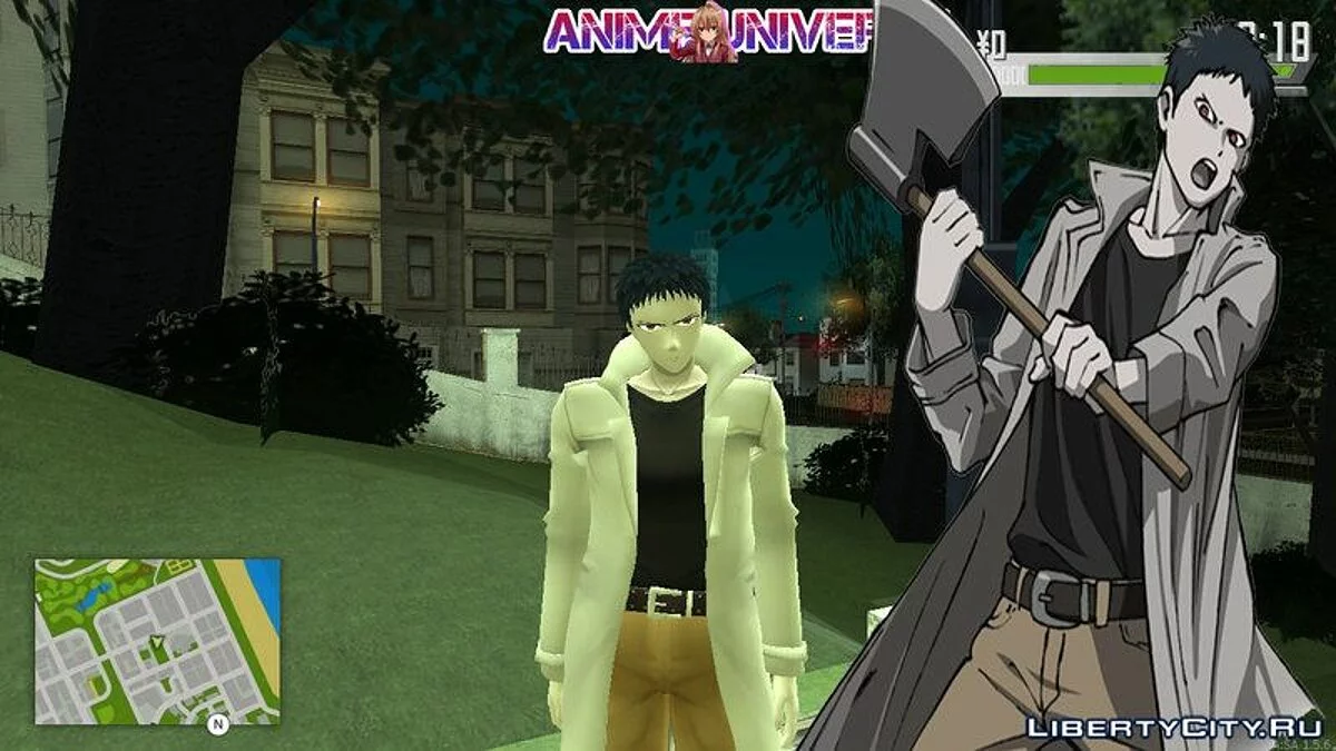 Pack de personnages de l'anime One Punch Man / GTA San Andreas