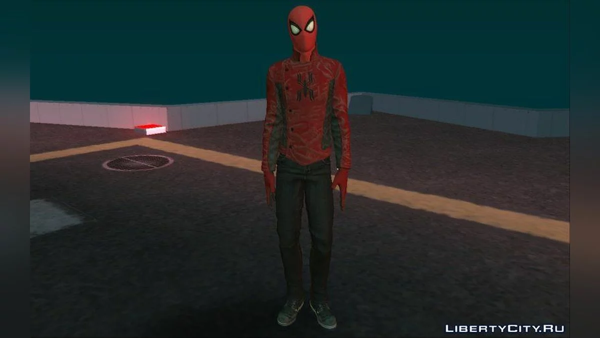 Сборник скинов из Человек-паук с PS4 / GTA San Andreas