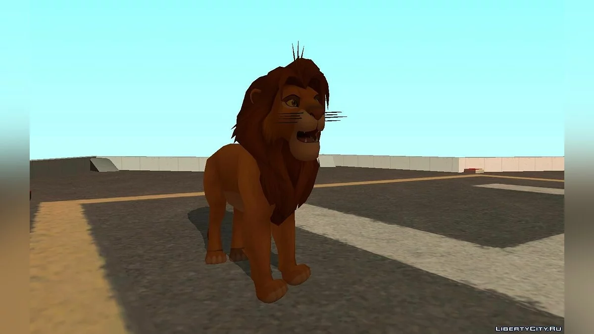 来自\"狮子王\"的皮肤 / GTA San Andreas