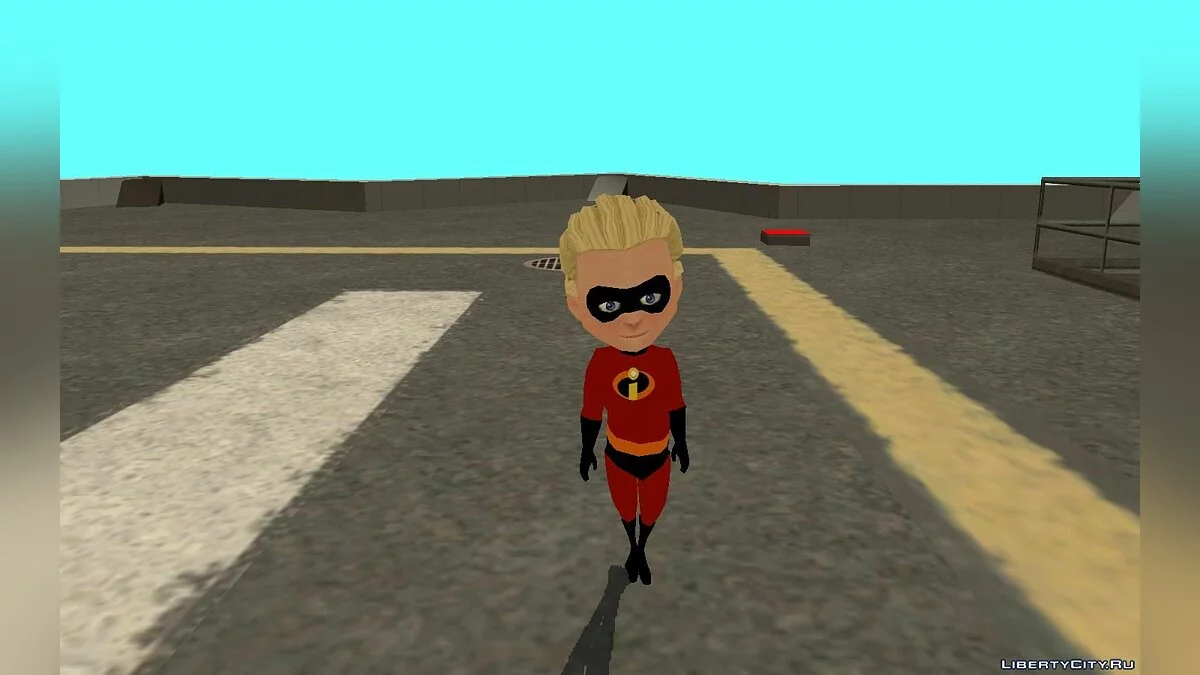 The Incredibles Skin Pack V1 / GTA San Andreas