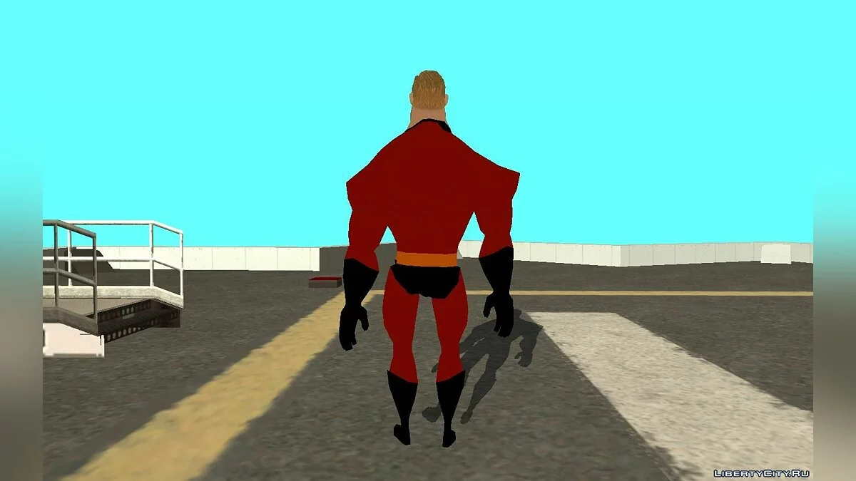 The Incredibles Skin Pack V1 / GTA San Andreas