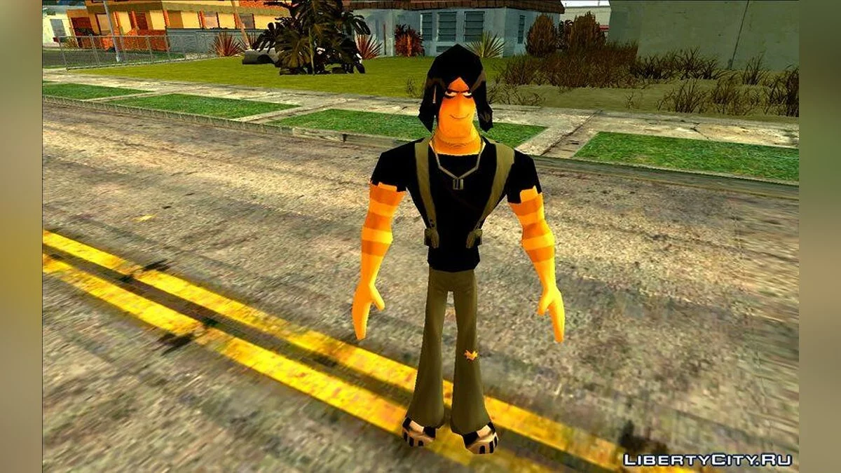 Characters from Ben 10 Omniverse / GTA San Andreas