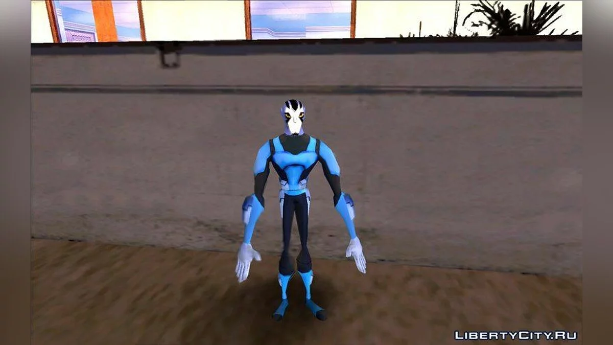 Characters from Ben 10 Omniverse / GTA San Andreas