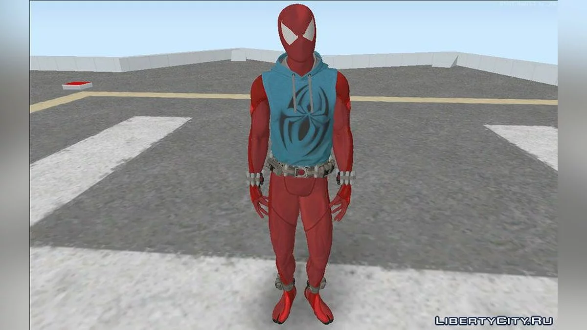 Spider-Man from PS4 Game / GTA San Andreas