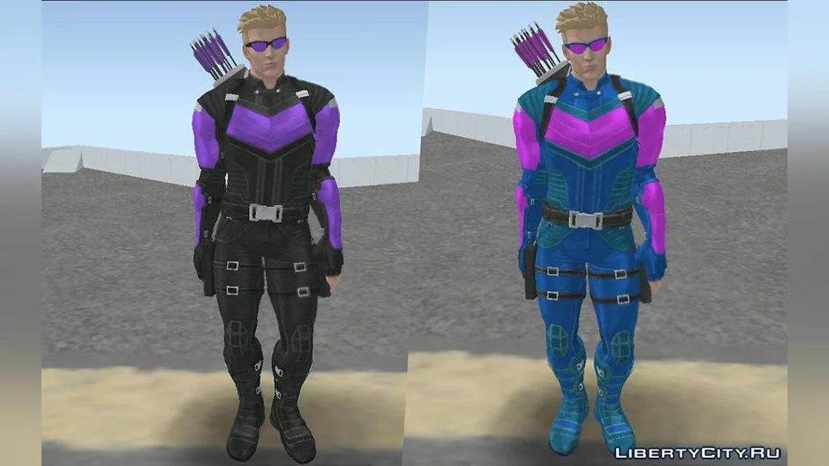 Мстителі з гри Marvel Ultimate Alliance 3 / GTA San Andreas