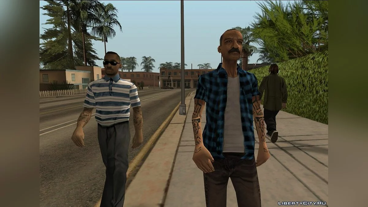 Peds Textures Upscale / GTA San Andreas