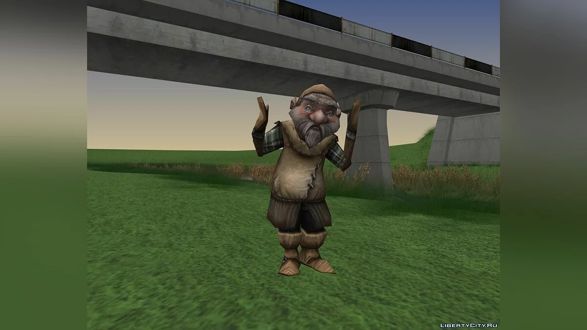 Gnomes from ZanZarah: The Hidden Portal / GTA San Andreas