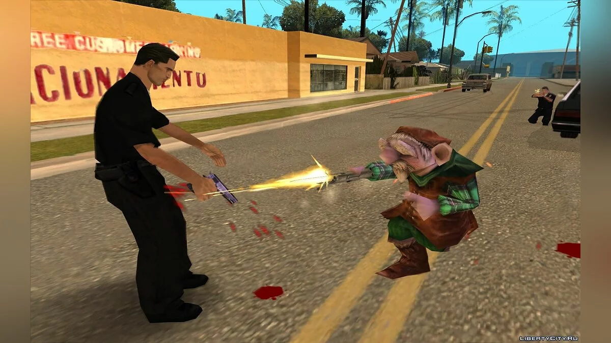 Gnomes from ZanZarah: The Hidden Portal / GTA San Andreas