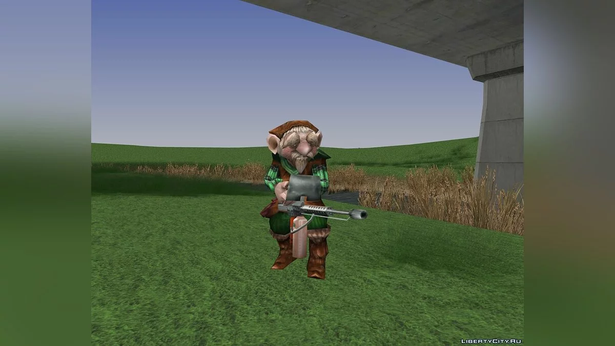 Gnomes from ZanZarah: The Hidden Portal / GTA San Andreas