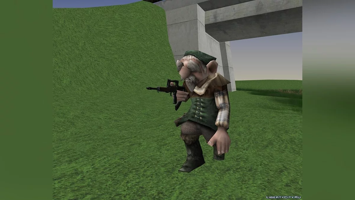 Gnomes from ZanZarah: The Hidden Portal / GTA San Andreas