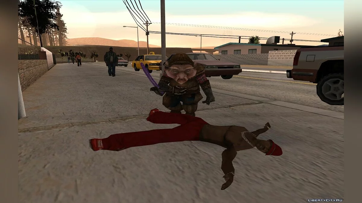 Gnomes from ZanZarah: The Hidden Portal / GTA San Andreas