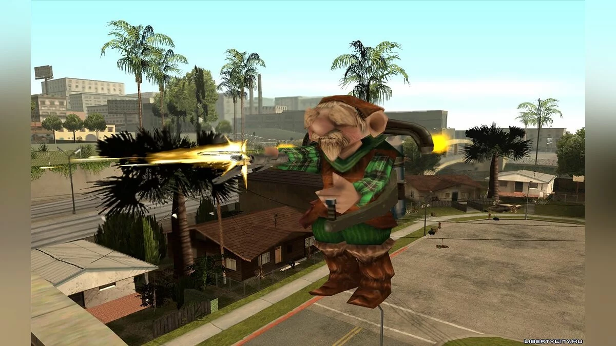 Gnomes from ZanZarah: The Hidden Portal / GTA San Andreas
