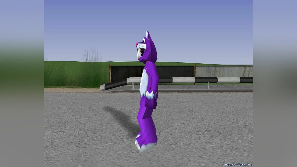 People in Saber-Toothed Tiger Costumes from Zoo Tycoon 2 / GTA San Andreas