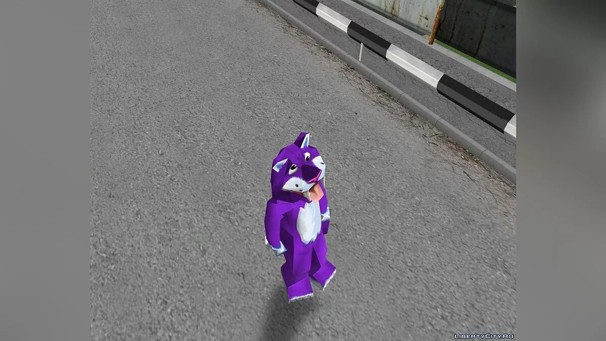 People in Saber-Toothed Tiger Costumes from Zoo Tycoon 2 / GTA San Andreas
