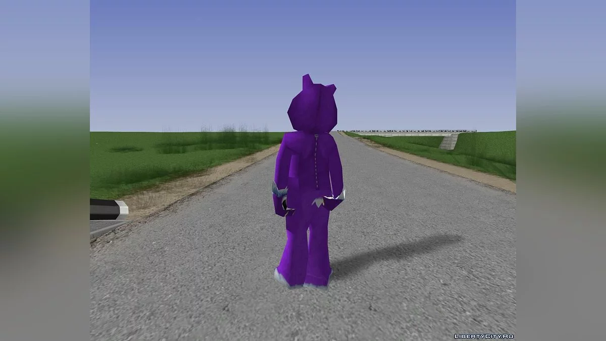 People in Saber-Toothed Tiger Costumes from Zoo Tycoon 2 / GTA San Andreas