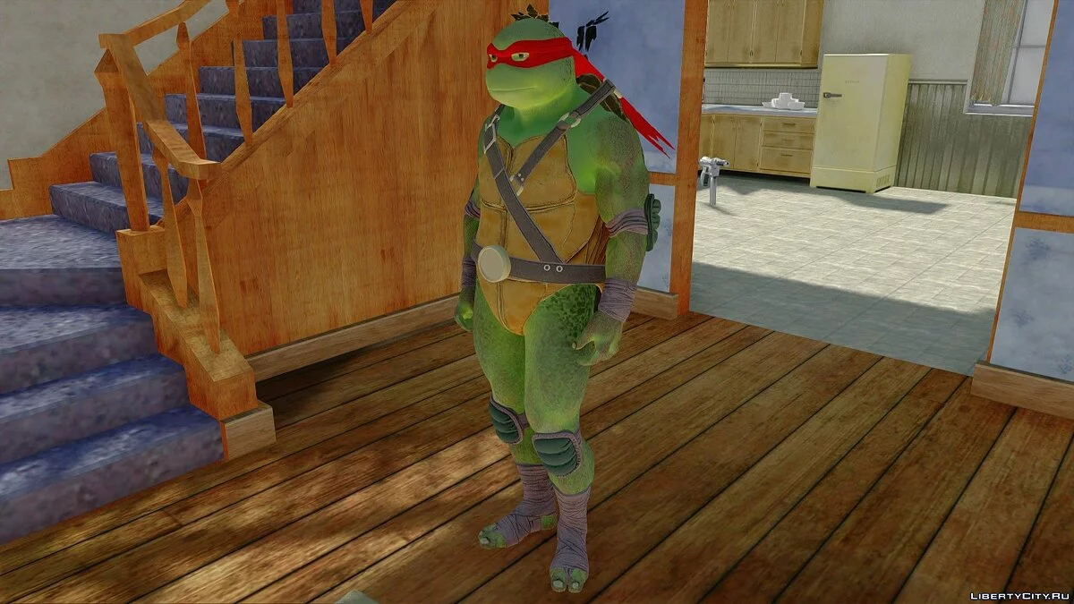 Teenage Mutant Ninja Turtles / GTA San Andreas