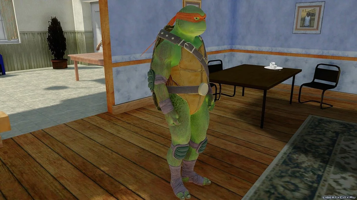 Teenage Mutant Ninja Turtles / GTA San Andreas