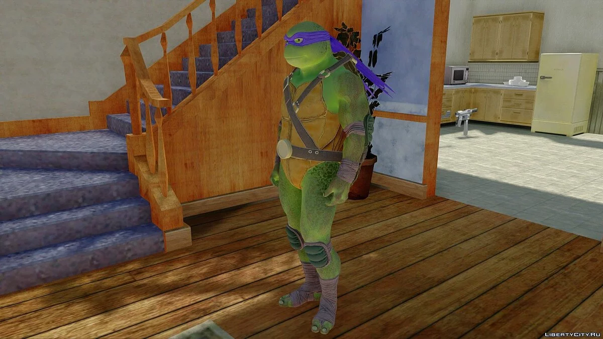 Teenage Mutant Ninja Turtles / GTA San Andreas