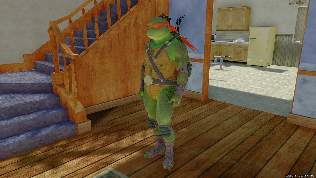 Teenage Mutant Ninja Turtles / GTA San Andreas