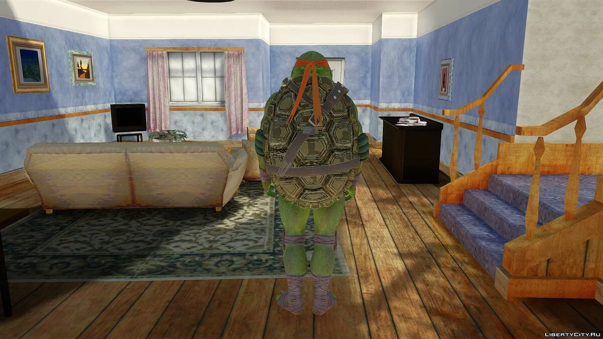 Teenage Mutant Ninja Turtles / GTA San Andreas