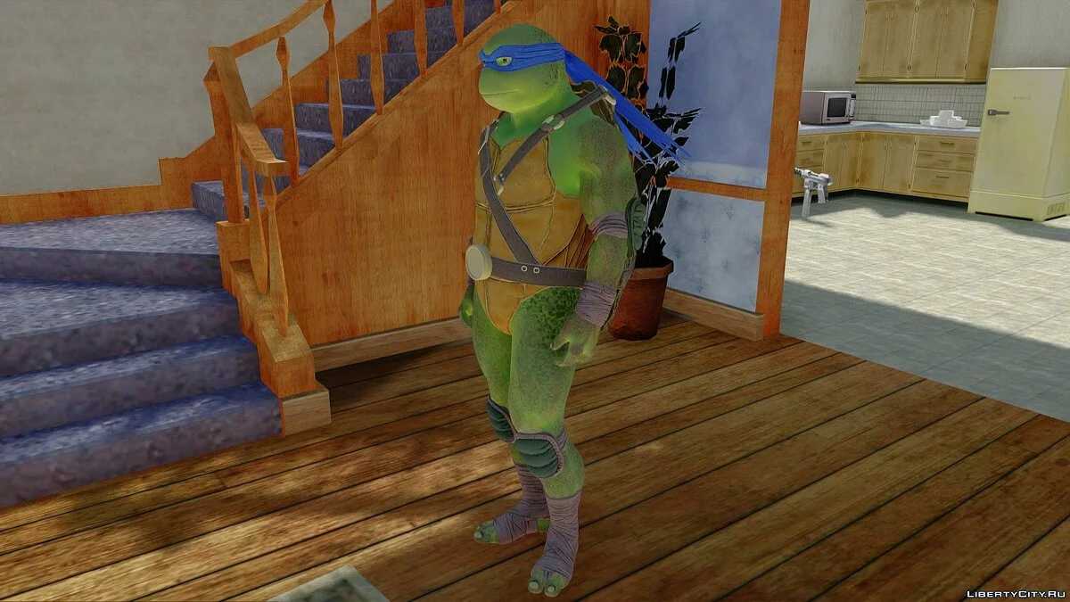 Teenage Mutant Ninja Turtles / GTA San Andreas
