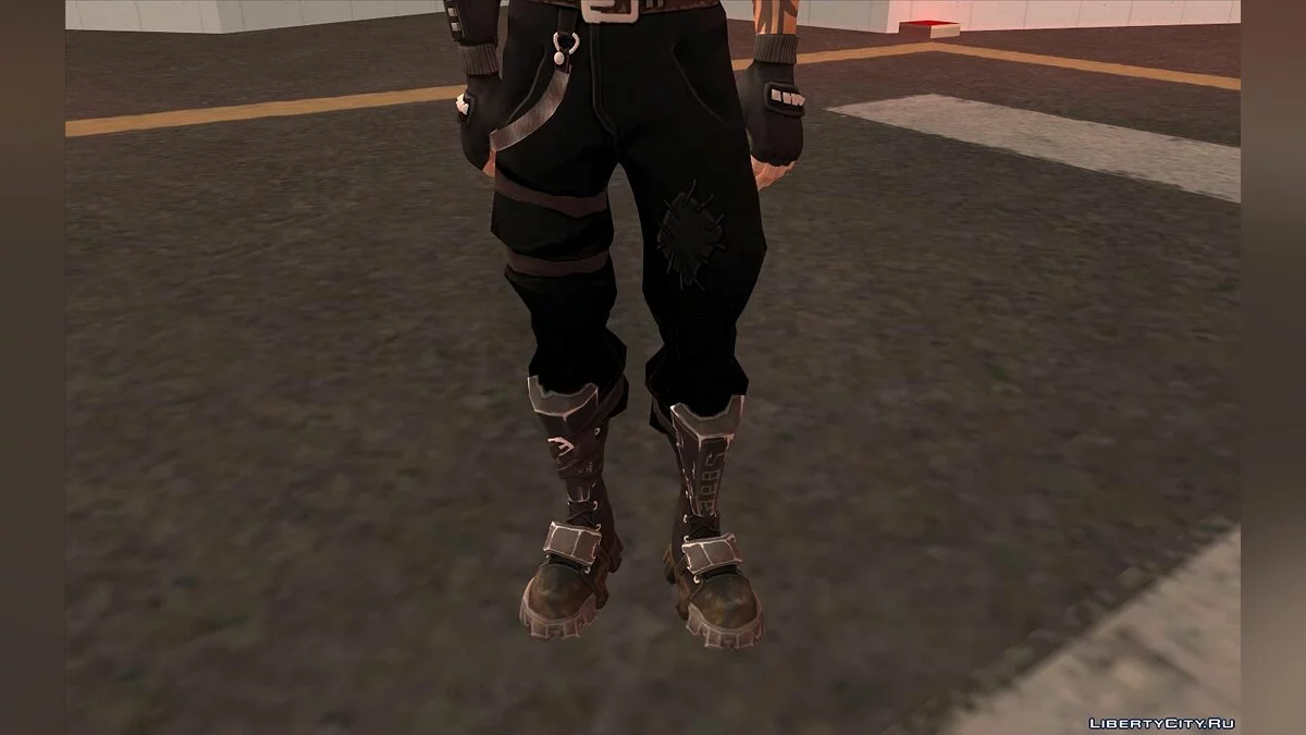 Biker-Skins aus dem Spiel Fortnite / GTA San Andreas