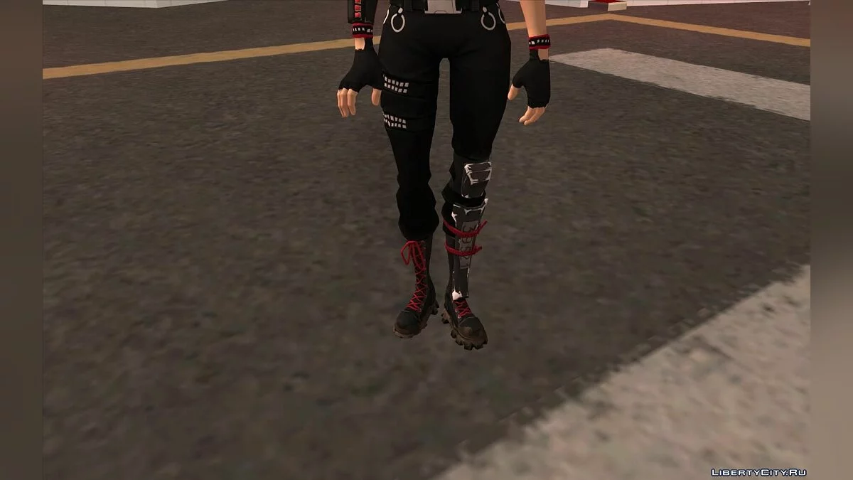 Biker-Skins aus dem Spiel Fortnite / GTA San Andreas