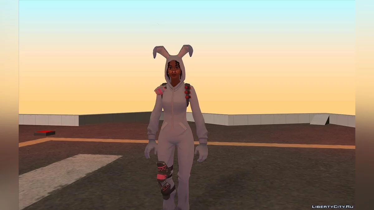 Bunny Skins from Fortnite / GTA San Andreas
