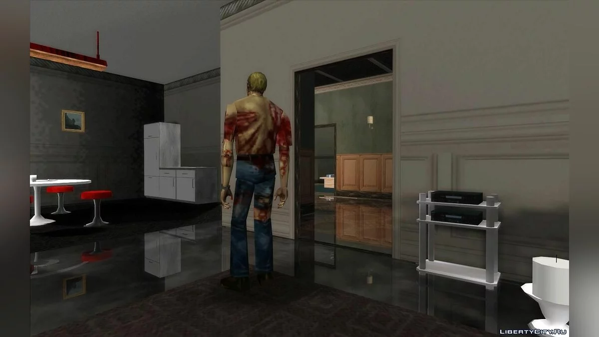 Coleção de zumbis dos jogos Resident Evil 1, 2 e 3 / GTA San Andreas
