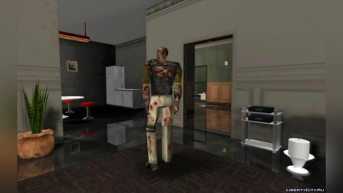 Coleção de zumbis dos jogos Resident Evil 1, 2 e 3 / GTA San Andreas