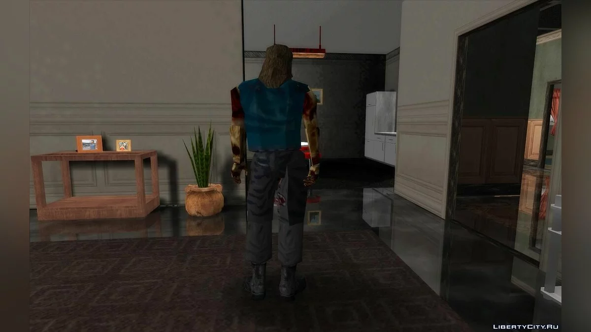 Coleção de zumbis dos jogos Resident Evil 1, 2 e 3 / GTA San Andreas