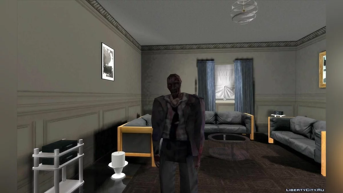 Coleção de zumbis dos jogos Resident Evil 1, 2 e 3 / GTA San Andreas