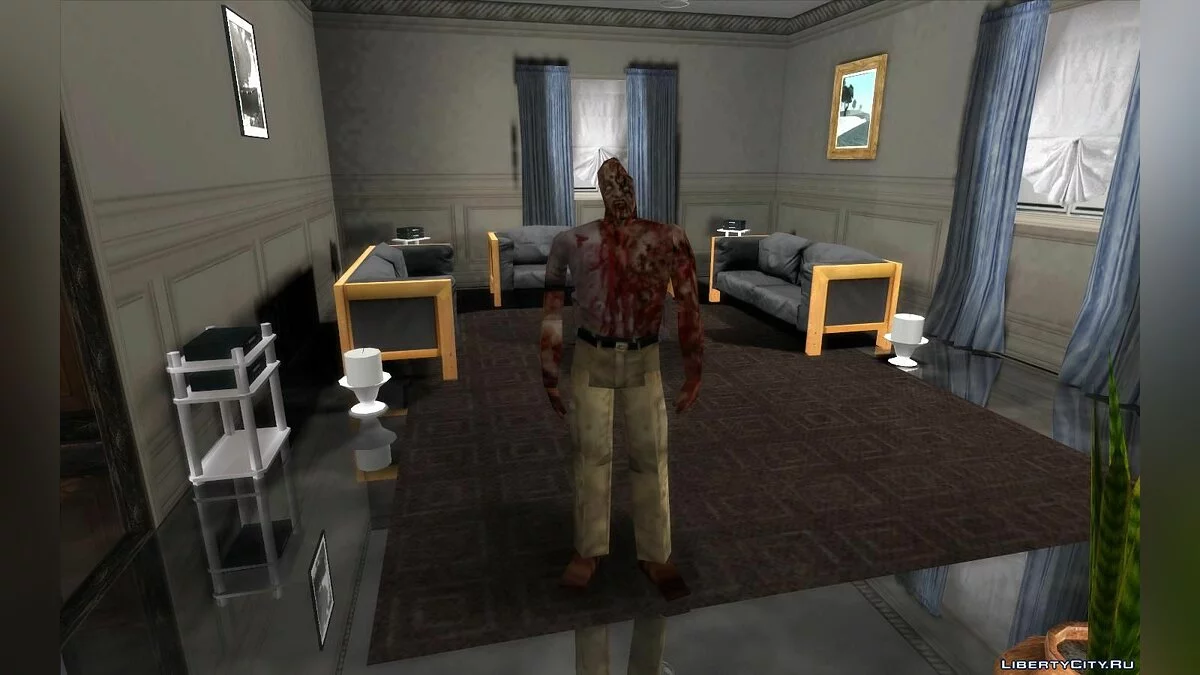 Coleção de zumbis dos jogos Resident Evil 1, 2 e 3 / GTA San Andreas