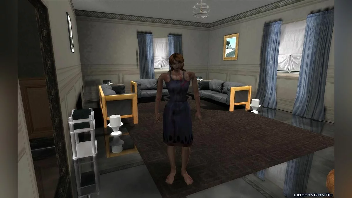 Coleção de zumbis dos jogos Resident Evil 1, 2 e 3 / GTA San Andreas