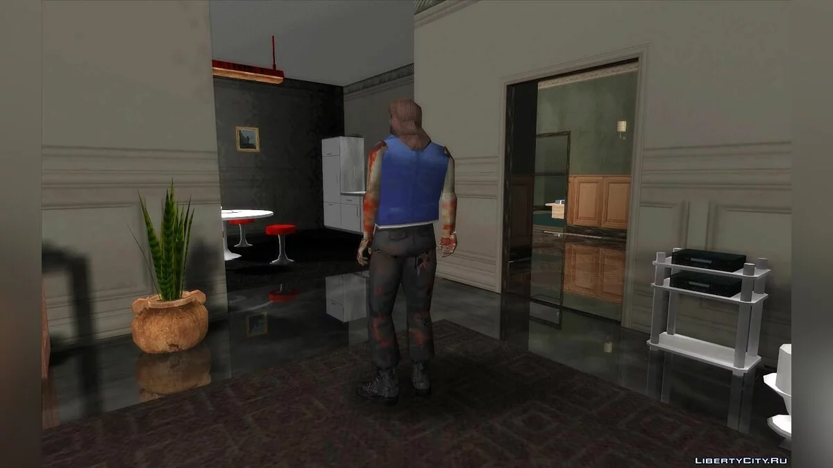 Coleção de zumbis dos jogos Resident Evil 1, 2 e 3 / GTA San Andreas
